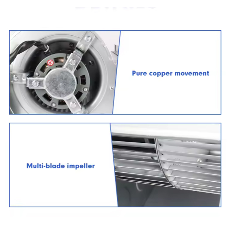 230V 160 mm diameter AC extern rotormotor centrifugalfläktar i ministorlek
